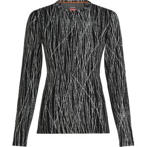Icebreaker Women Merino 260 Tech Vertex LS Crewe Delta Lines AOP Размер: M /