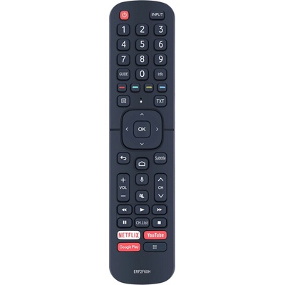 съвместим Hisense erf2f60g, erf2f60h - заместител дистанционно управление (erf2f60g, erf2f60h)