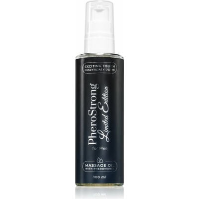 PheroStrong Massage Oil With Pheromones masážny olej s feromónmi pre mužov Limited Edition 100 ml