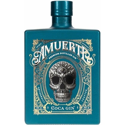 Amuerte Coca Gin Green Edition 43% 0,7 l (holá láhev)