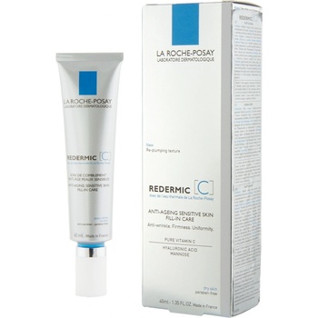 La Roche Posay Redermic+ denný protivráskový krém pre suchú pleť 40 ml