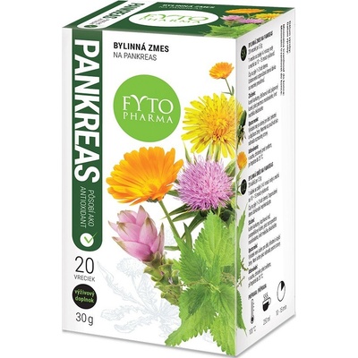 FYTO Bylinná zmes NA PANKREAS 20 x 1,5 g