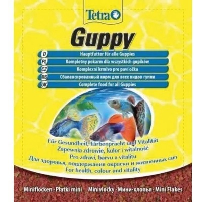 TETRA Guppy (Тетра Гупи) - основна храна за всички живораждащи кили рибки и гупи