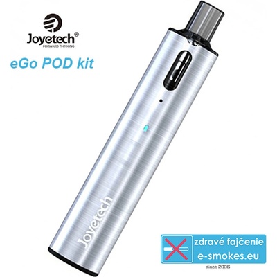 Joyetech eGo Pod elektronická cigareta 1000 mAh Strieborná 1 ks