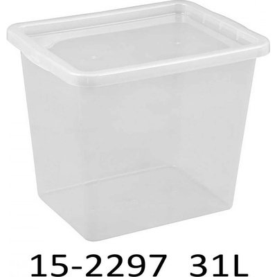 PLAST TEAM Plastový úložný box Basic Box 31 l