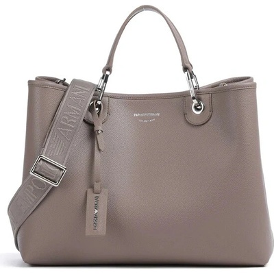 Emporio Armani velká kabelka s pouzdrem šedo béžová taupe – Hledejceny.cz