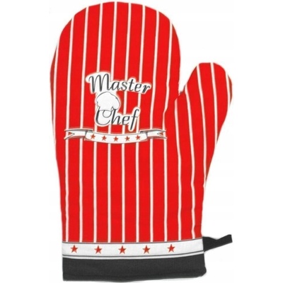 Forbyt Kuchynská chňapka Master Chef červená 1 kus 18 x 28 cm