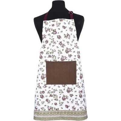 Forbyt Zástěra Růžičky béžová