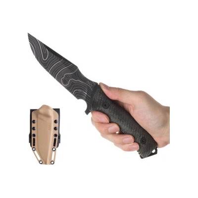 M311 SPELTER, Kydex, ANV Knives, DLC Topo, Černý, Coyote kydex