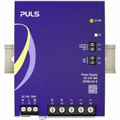 PULS SP960.241-S síťový zdroj na DIN lištu 24 V/DC 40 A 960 W Počet výstupů:1 x Obsah 1 ks