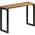 vidaXL Конзолна маса, 110x35x75 cм, регенерирано дърво масив (352058)