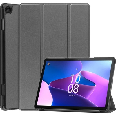 Vsetkonamobil 54436 LEATHER Zaklápací obal pre Lenovo Tab M10 3. generácia TB328FU / TB328XU šedý
