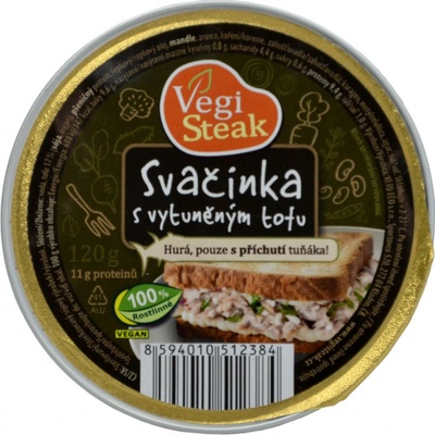 VETO ECO Vegi steak svačinka s vytuněným tofu 120 g