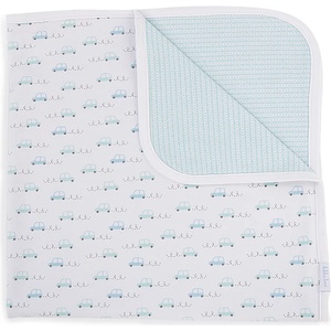 KikkaBoo Лятно одеяло от трико Kikkaboo - 80 x 80 cm, Green Cars (41120000003)