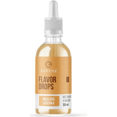 Espyre Flavor Drops maslová sušienka 50 ml