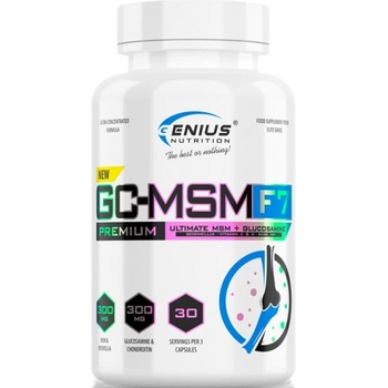 GENIUS NUTRITION GC-MSM F7 | with Added Boswellia [90 капсули]