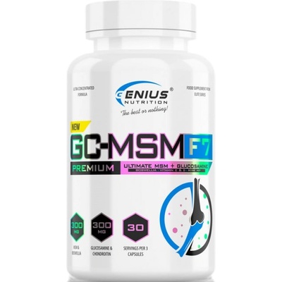 GENIUS NUTRITION GC-MSM F7 | with Added Boswellia [90 капсули]