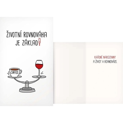 Přání humorné - Rovnováha