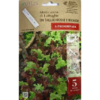 Hortus Семена на лента за Микс Салати Червена и Зелена Misticanza di Lattughe da taglio Rosse e Bionde