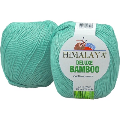 Himalaya příze DeLuxe Bamboo_124-18 zelenomodrá