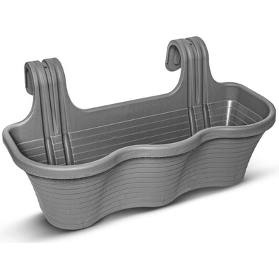 Burdem Сандъче за цветя за окачване на паратет или ограда 53см (b222-3)