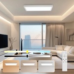 Brilagi - Димируемо led осветително тяло frame smart led/30w/230v бяло ip44 + дистанционно управление (bg1031)