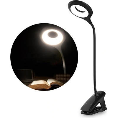 Hurtel Bezdrátová LED lampa na čtení s klipem
