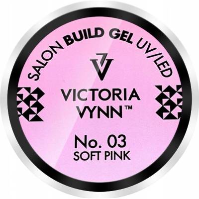 Victoria Vynn stavební gel nehty Soft pink světle růžová 03 15 ml