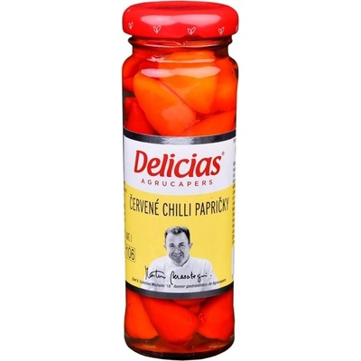 Delicias Červené Chilli papričky 100 g