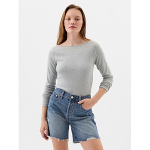 GAP Тениска с дълъг ръкав GAP GAP | Siv | ЖЕНИ | XXS