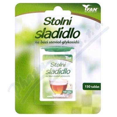 Fan sladidlo Stevia 7.8 g/150 tbl