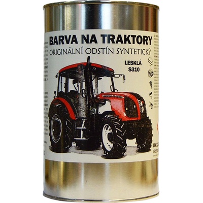 U PEPÁNKA s.r.o. BARVY NA TRAKTORY CLAAS Originální odstín ČERVENÁ lesk, Syntetická Velikost: 1kg