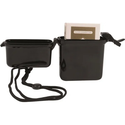 Mil-Tec Водоустойчива кутия, черна, 110x70x25 мм (15825000)