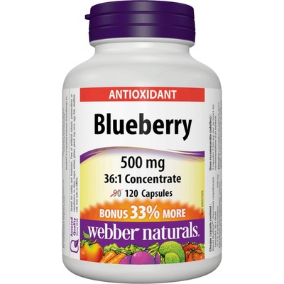 Webber Naturals Čučoriedka 120 tabliet