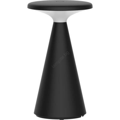 Polux LED настолна лампа PAROS LED/1, 8W/5V USB 1800 mAh IP44 черна (SA2220)