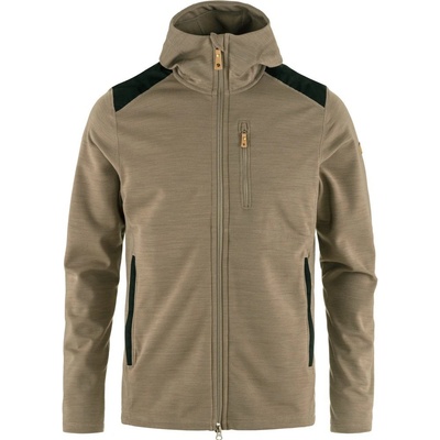 Fjällräven Keb Fleece Hoodie M Suede Brown