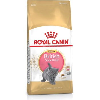 Royal Canin Royal Canin British Shorthair Kitten Суха храна за котки, за британска късокосместа порода, с птиче, ориз и зеленчуци, 2 kg