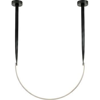 Image 1 of POLARIS Висящ LED пендел Bend | Кожен колан | Черен | 3000K | Цена 231, 00€ (451, 80 лв) (8288P)
