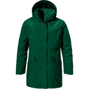 SCHÖFFEL Дамско палто Schöffel Women's Insulated Parka Malkay Coat - Dark Jade - размер 46 (EU) (102-4710-0217)