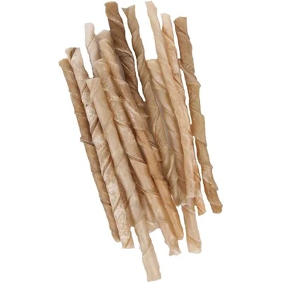 Flamingo Premium - Лакомство за кучета - солети от пресована кожа, в кутия