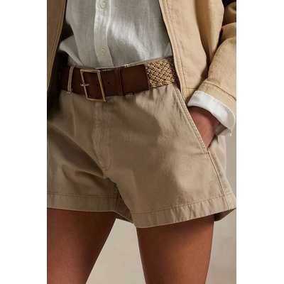 Ralph Lauren къс панталон чино дамски памучен (211963798)