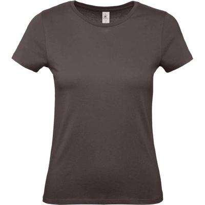 B&C Collection B&c e150 / Дамска тениска с обло деколте - кафява с мече xl (01002t15004)