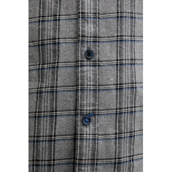 Pepe Jeans Памучна риза Pepe Jeans в сиво със стандартна кройка с класическа яка PM3090830 (PM3090830)