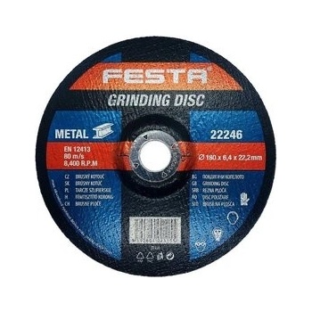 Festa Kotouč brusný 115 x 6,4 x 22,2 mm 122246