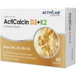 ACTIVLAB Pharma ActiCalcin D3 + K2, 60 Tablets