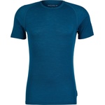 Devold Мъжко мериносово термобельо Devold Lauparen Merino 190 Base Tee Merino base layer - Flood - размер XL (015-2114-0114)