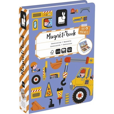 Janod Magnetibook Na stavbe – Hledejceny.cz