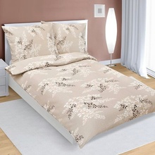 Bellatex povlečení krep 80/306 kávová větvička 140x200 70x90