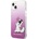 KARL LAGERFELD Choupette Fun Case - дизайнерски кейс с висока защита за iPhone 13 (розов)