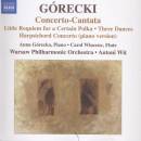 GORECKI H.: CONCERTO-CANTATA CD